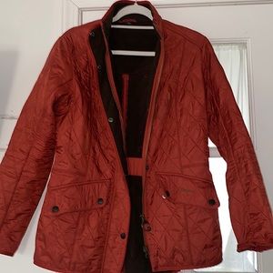 Barbour lines women’s coat. Size 8. Like new.